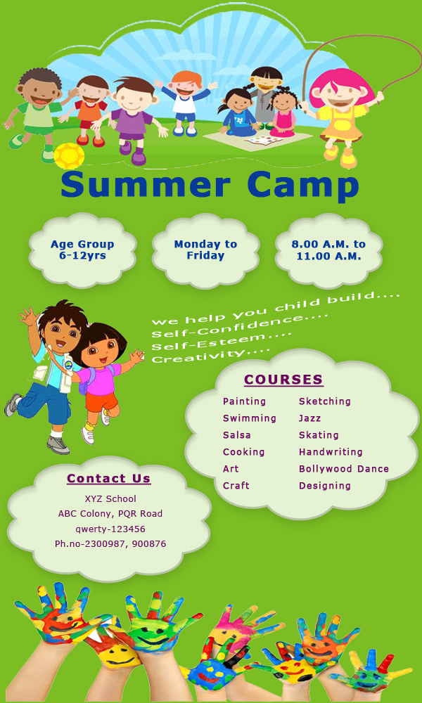 Summer Camp Emailer